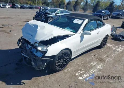 2007 Mercedes-Benz Clk 350 из США, поврежденный, VIN WDBTK56GX7F213648